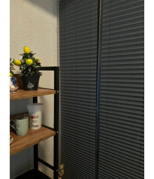 Antrasit Plise Perde | Modern Cam Balkon Çözümü