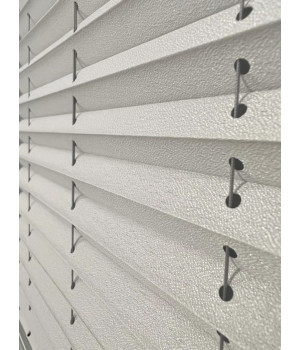 Açık Gri Plise Perde | Cam Balkon İçin Modern Çözüm